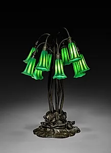 Pond Lily Table Lamp by Tiffany Studios (America, New York, 1902–1932)