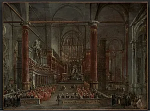Pontifical Ceremony in SS. Giovanni e Paolo, Venice, 1782