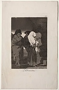 Poor Little Girls!, Plate 22 by Francisco de Goya (Spanish, 1746–1828)