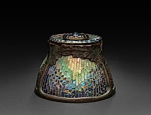 Poppy Inkwell by Clara Wolcott Driscoll (American, 1861–1944)