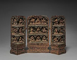 Portable Shrine by Unknown Artist