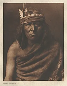 Portfolio I, Plate 12: Renegade Type-Apache by Edward S. Curtis (American, 1868–1952)