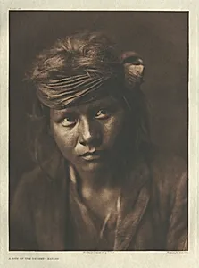 Portfolio I, Plate 32: A Son of the Desert - Navaho by Edward S. Curtis (American, 1868–1952)