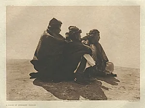 Portfolio I, Plate 36: A Point of Interest-Navaho by Edward S. Curtis (American, 1868–1952)