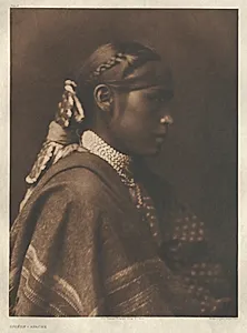 Portfolio I, Plate 6: Sígesh-Apache by Edward S. Curtis (American, 1868–1952)