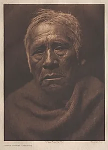 Portfolio II, Plate 71: Captain Charley - Maricopa by Edward S. Curtis (American, 1868–1952)