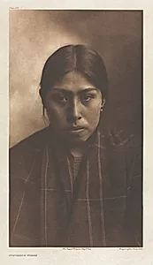 Portfolio IX, Plate 305: Suquamish Woman by Edward S. Curtis (American, 1868–1952)