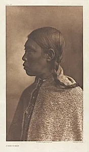 Portfolio IX, Plate 321: Lummi Woman by Edward S. Curtis (American, 1868–1952)