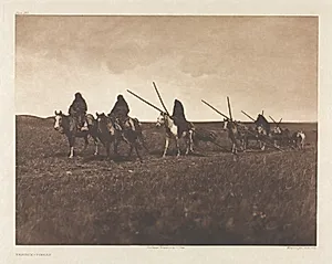 Portfolio VI, Plate 193: Travaux--Piegan by Edward S. Curtis (American, 1868–1952)