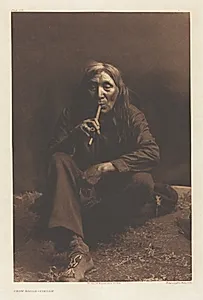 Portfolio VI, Plate 201: Crow Eagle--Piegan by Edward S. Curtis (American, 1868–1952)