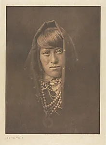 Portfolio XVI, Plate 572: An Acoma Woman by Edward S. Curtis (American, 1868–1952)