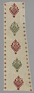 Portion of a Bed Tent by Unknown Artist