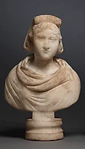 Portrait Bust of an Aristocratic Woman by Unknown Artist