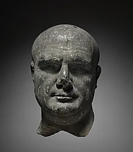 Portrait Head of a Priest of Isis by Unknown Artist