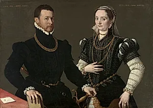 Portrait of a Couple by Unknown Artist