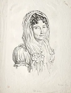 Portrait of a Woman by Moisbach (German)