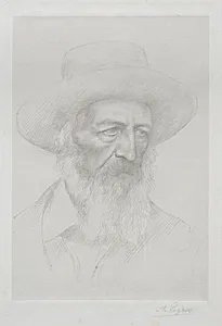 Portrait of Alfred Lord Tennyson by Alphonse Legros (French, 1837–1911)
