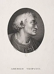 Portrait of Amerigo Vespucci by Michele Bisi (Italian, c. 1788–1874)