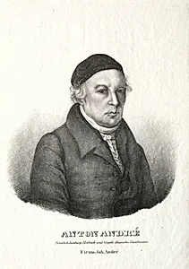 Portrait of Anton André by Johann André (German, 1775–1842)