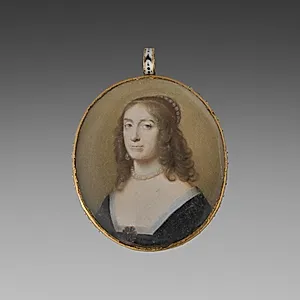 Portrait of Elizabeth Stuart, Electress Palatine and Queen of Bohemia by Alexander Cooper (British, 1609-c. 1658)