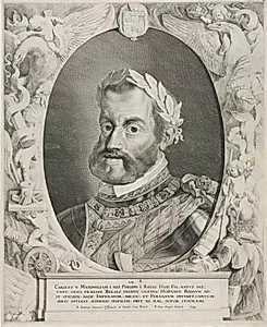 Portrait of Emperor Charles V by Pieter van Sompel (Flemish, c. 1600–after 1644)