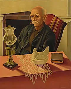 Portrait of Ezra Davenport by Clarence Holbrook Carter (American, 1904–2000)