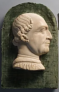 Portrait of Francesco Sforza and Frame by Unknown Artist