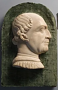 Portrait of Francesco Sforza (frame) by Unknown Artist