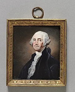 Portrait of George Washington by William Russell Birch (American, 1755–1834)