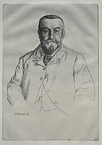Portrait of H. Cock by William Strang (British, 1859–1921)