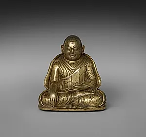 Portrait of Phagmo Drupa Dorje Gyalpo (1110–1170) by Unknown Artist