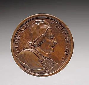 Portrait of Pope Clement XII Corsini (obverse and reverse)