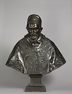 Portrait of Pope Innocent X Pamphili by Alessandro Algardi (Italian, 1598–1654)