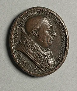 Portrait of Pope Paul II Barbo (obverse)