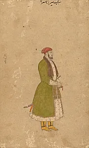 Portrait of the Courtier Mirza Muizz by Unknown Artist
