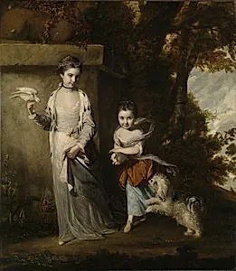 Portrait of the Ladies Amabel and Mary Jemima Yorke by Joshua Reynolds (British, 1723–1792)