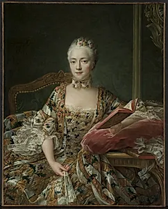 Portrait of the Marquise d'Aguirandes by François Hubert Drouais (French, 1727–1775)
