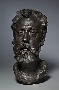 Portrait of William E. Henley by Auguste Rodin (French, 1840–1917)
