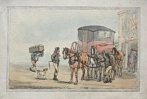Postboys and Posthorses at the White Hart Inn