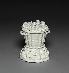 Potpourri Vase with Cover by Saint Cloud Porcelain Factory (French)
