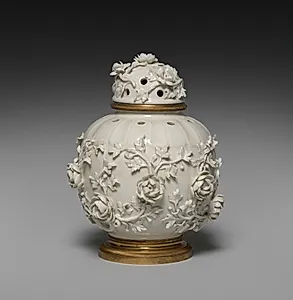 Potpourri Vase with Cover by Unknown Artist
