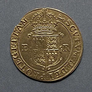 Pound: Crowned Shield of Arms (reverse) by Unknown Artist