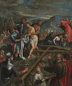 Preparation for the Crucifixion by Unknown Artist