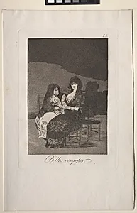 Pretty Advice, Plate 15 by Francisco de Goya (Spanish, 1746–1828)