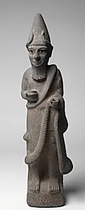 Priest-King or Deity by Unknown Artist