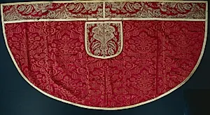 Priest's Red Cope, Orphrey and Hood by Unknown Artist