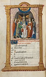 Printed Book of Hours (Use of Rome): fol. 7v, June calendar illustration by Guillaume Le Rouge (French, Paris, active 1493–1517)
