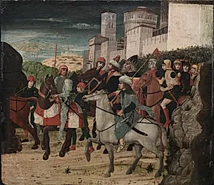 Procession of the Magi by Bernardo Parentino (Italian)
