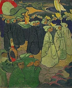 Procession or Pardon at Perros-Guirec by Maurice Denis (French, 1870–1943)