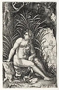 Procris by Georg Pencz (German, c. 1500–1550)